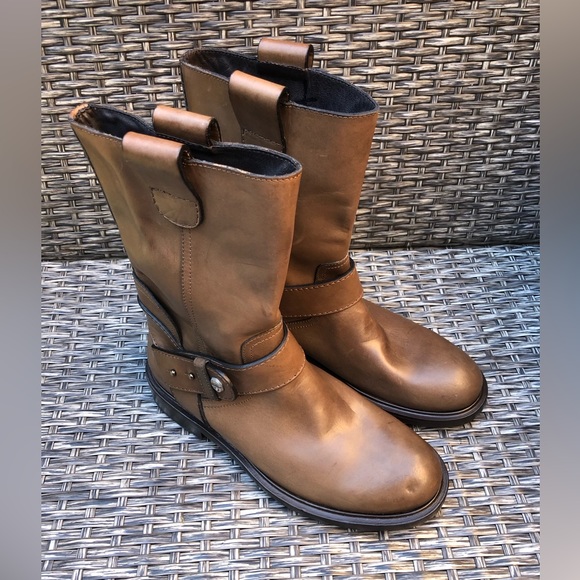 Jimmy Choo Calf Leather Vibram Sole Mid-Calf Boot - Size 40.5EU/7.5US NEW main image 7